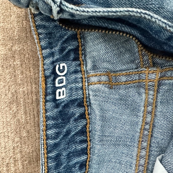 Agolde top & bdg jean shorts set - Picture 11 of 12